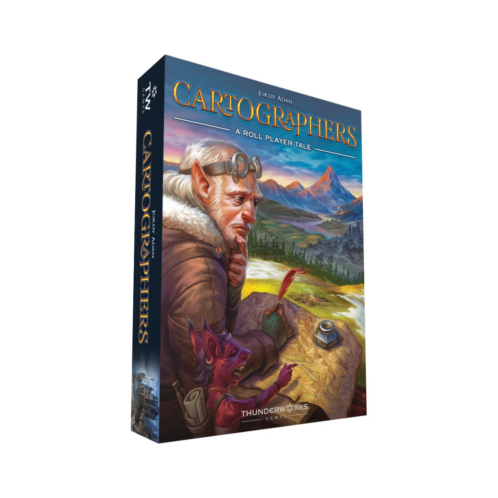 Cartographers : Une Epopée dans l'Univers de Roll Player