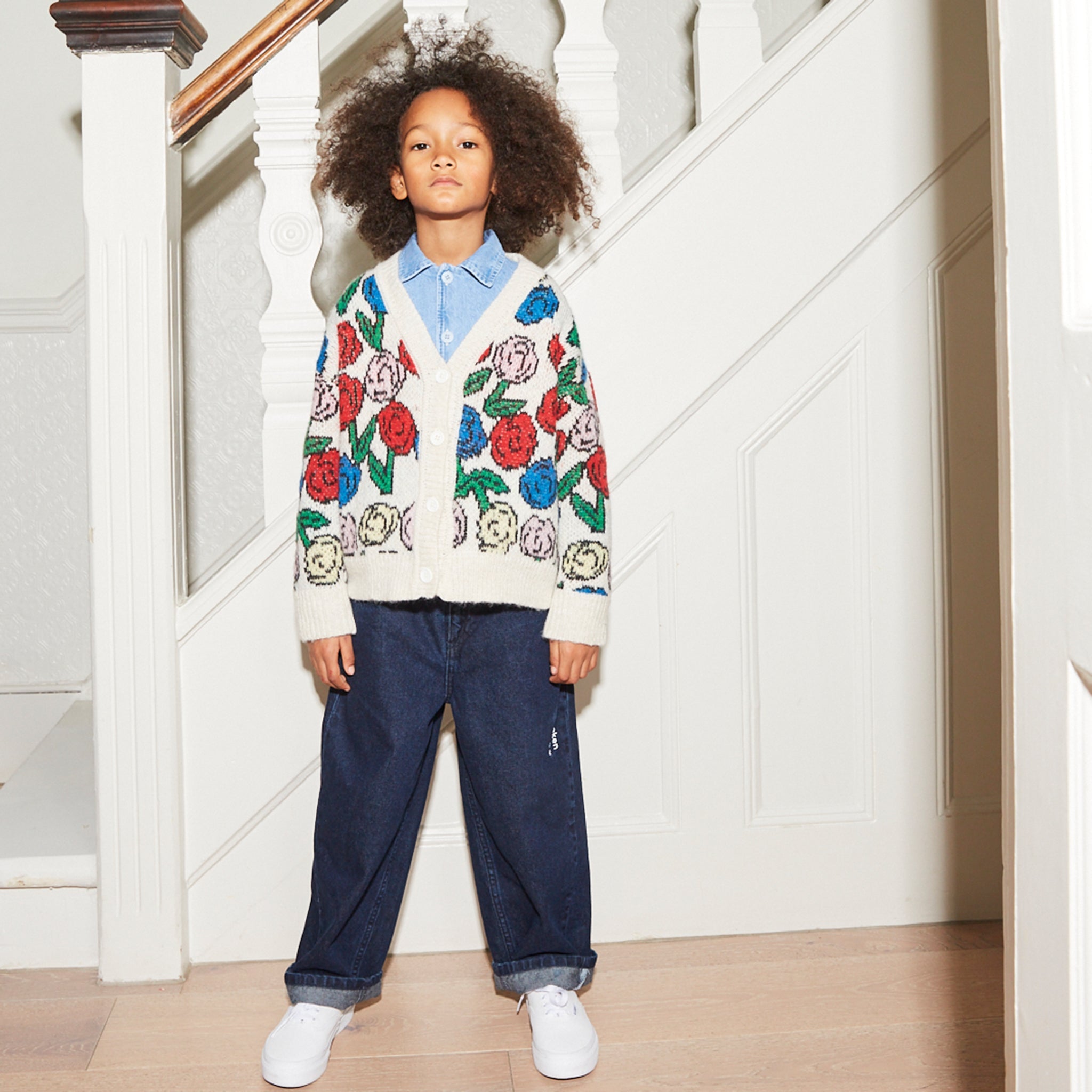 Hemd Beau Denim Mid Wash Denim
