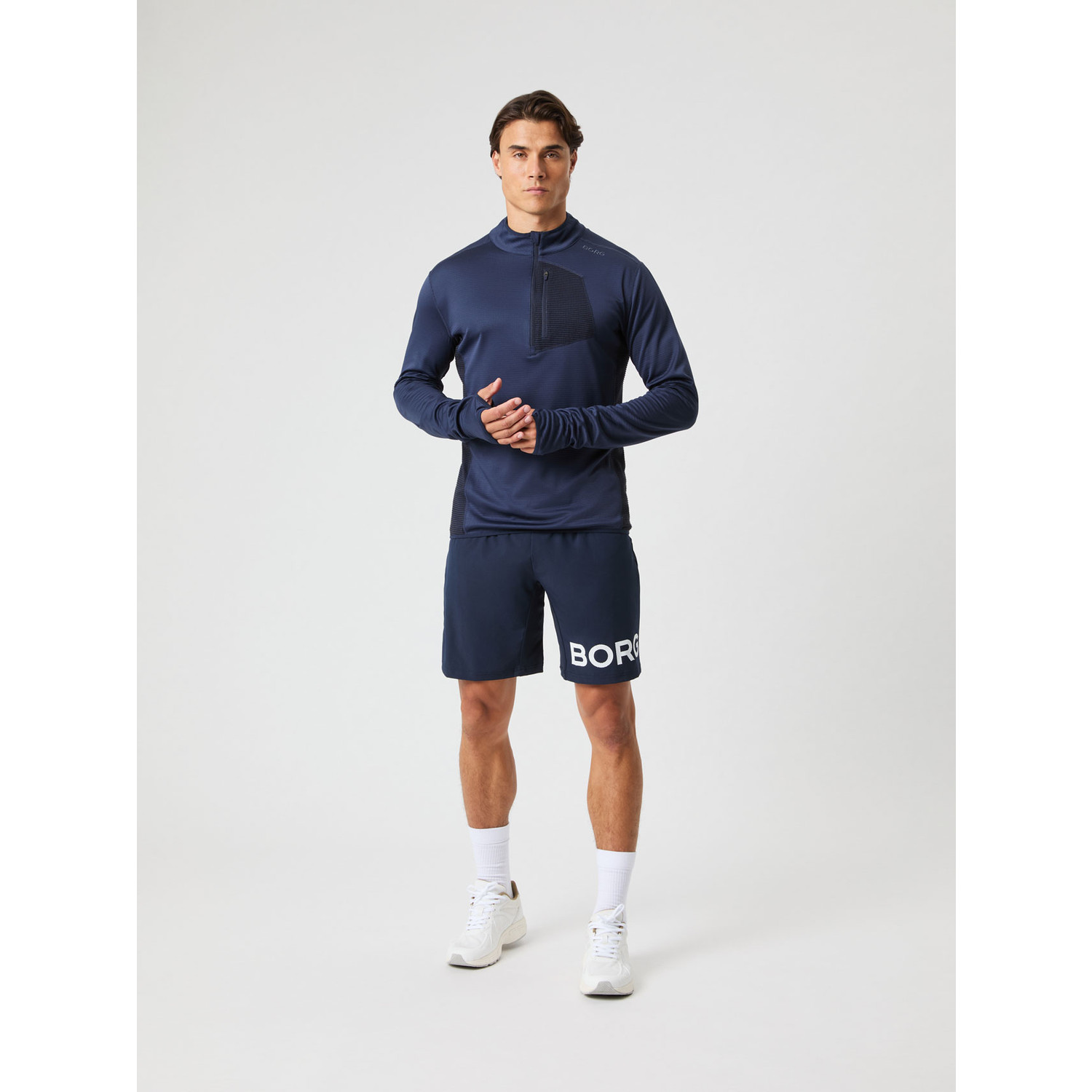 Björn Borg Fleece Midlayer Heren