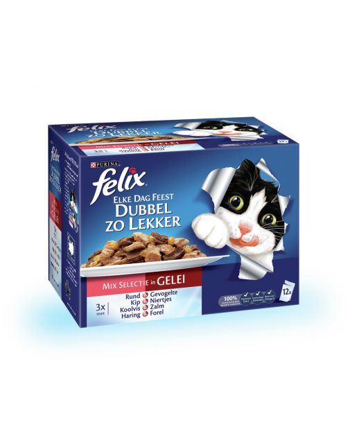 Felix Multipack Double Delicious - Kattenvoer