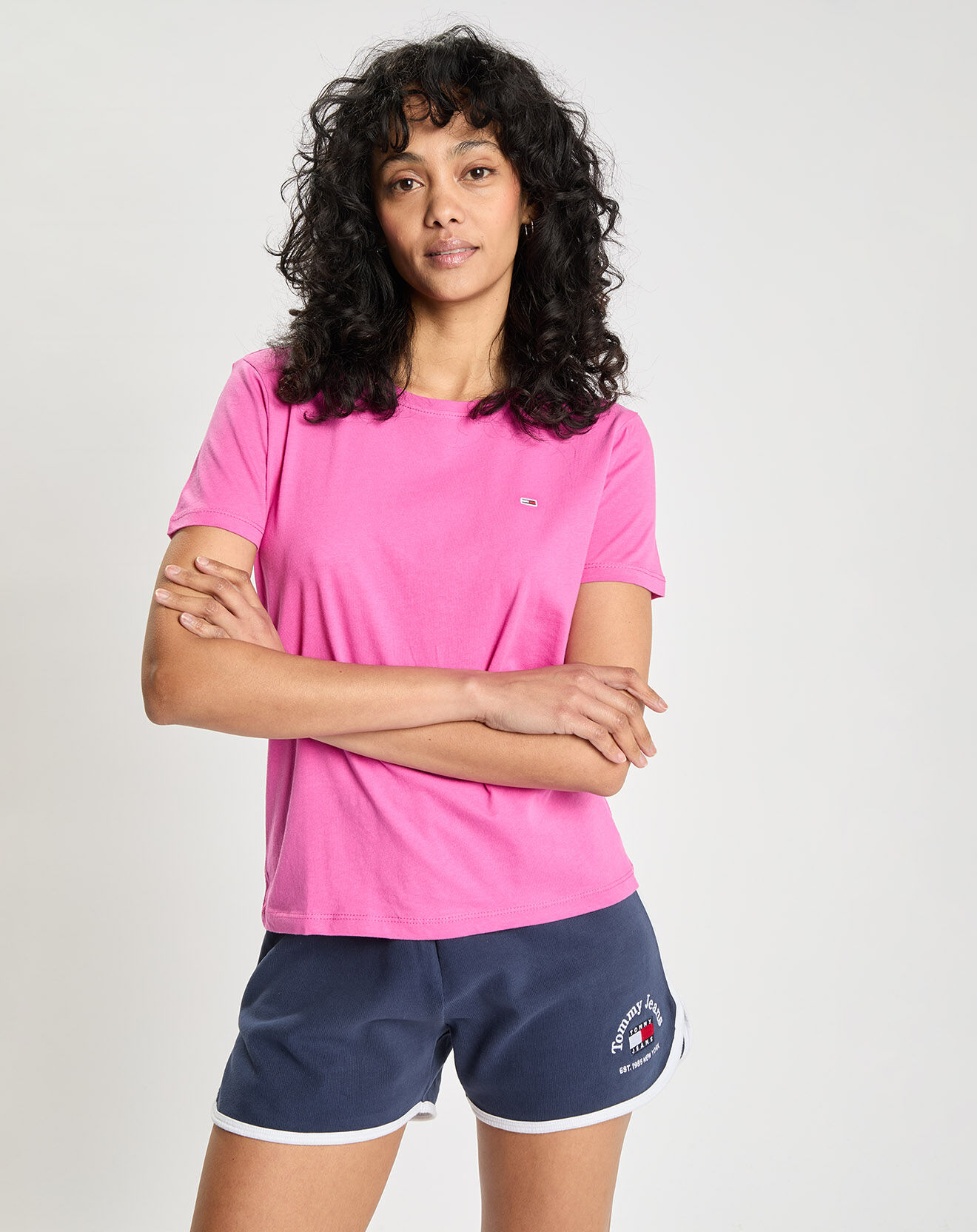 Tommy Jeans Short 100% Coton Bio  Timeless bleu marine