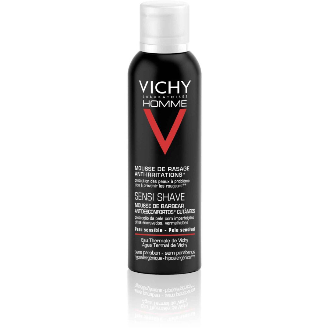 VICHY  Vichy Homme Mousse de Barbear Anti-irritações - 200ml