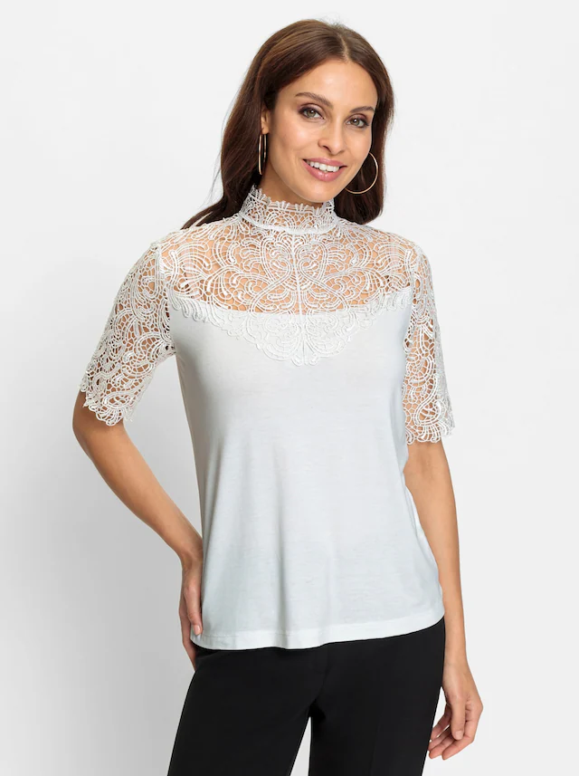 Lady Spitzenshirt »Spitzen-Shirt«, 1 Stk.