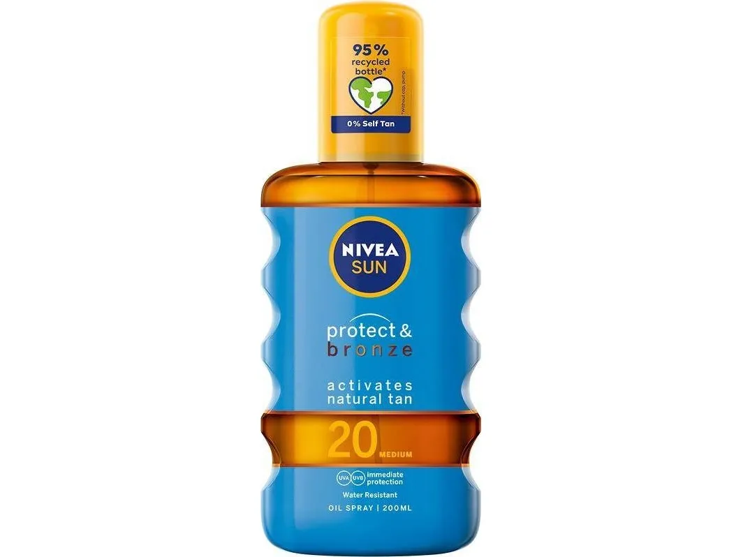 NIVEA_Sun Protect & Bronze tan activating oil SPF20 200ml