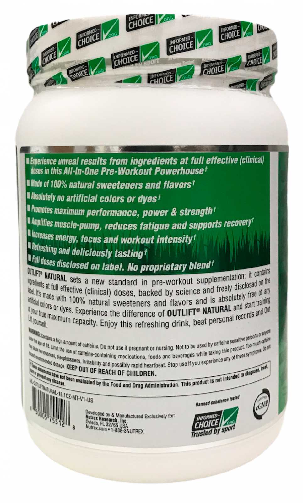 Nutrex Research Outlift 20 rações