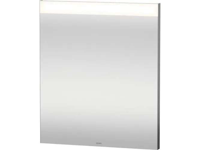 Duravit Spejl m LED lys 60x70 - 3,5cm dyb lysfelt øverst, ekstern kontakt, 4000 Kelvin, 8 W
