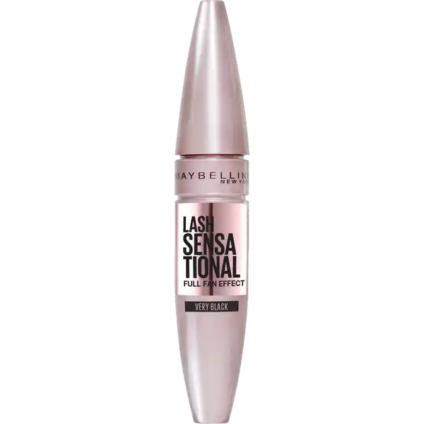 Lash Sensational Voller-Wimpern-Fächer Mascara Very Black Doppelpack