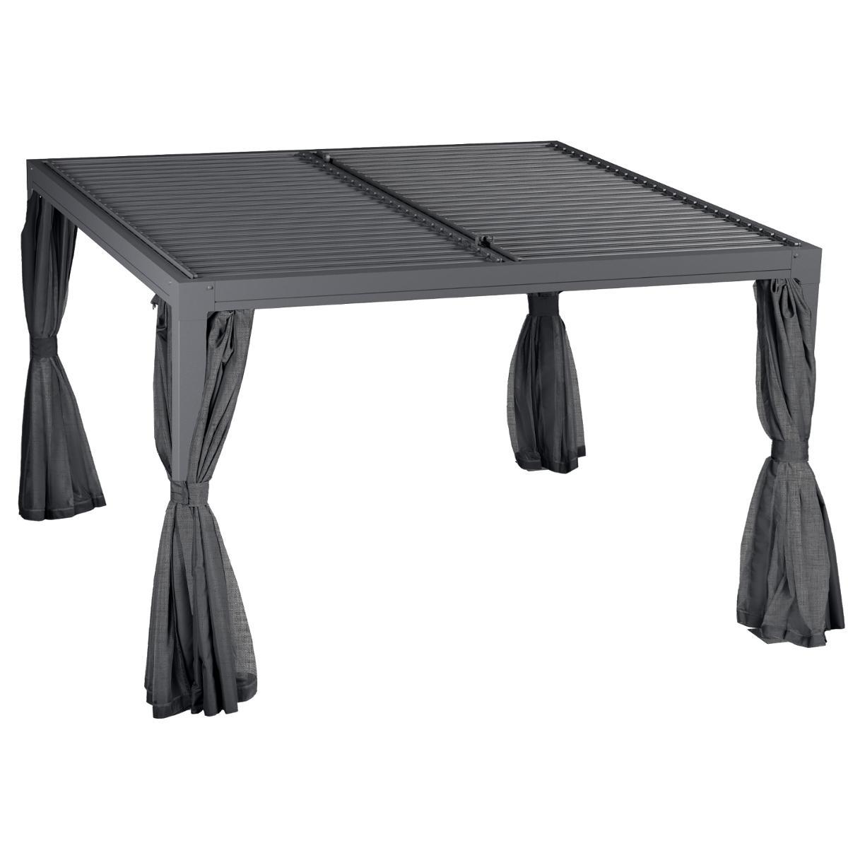 PERGOLA MAJAE 3.6X3.6M RIDEAUX