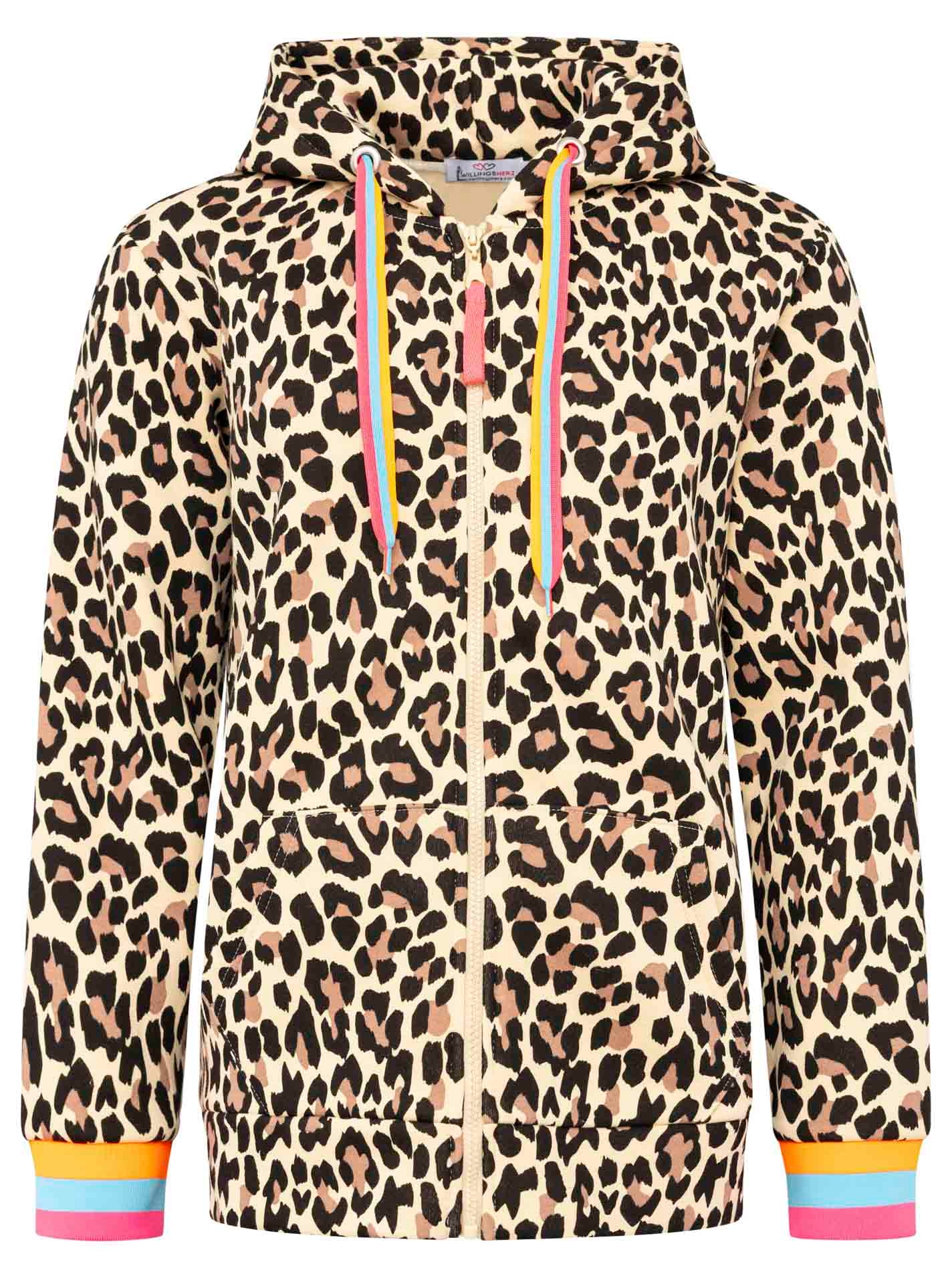 Zwillingsherz Kapuzensweatjacke »