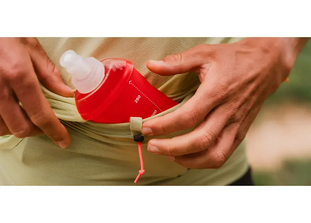 Compressport Ergoflask Donkerrood 500ml