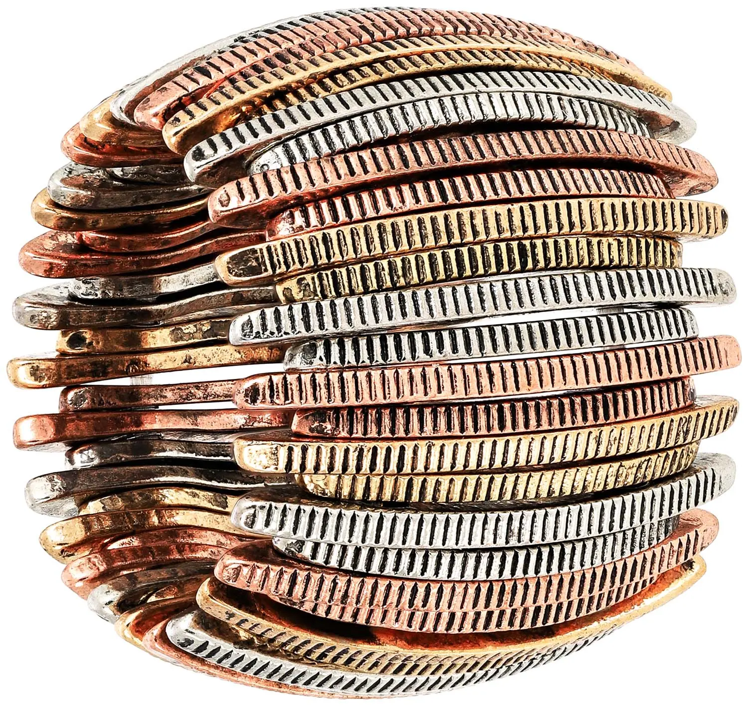 Ring - Tricolour Stripes