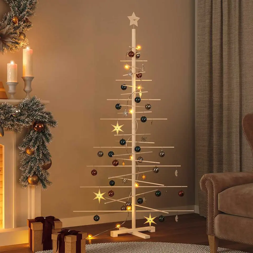vidaXL - Kunstkerstboom - Bruin - 180 cm