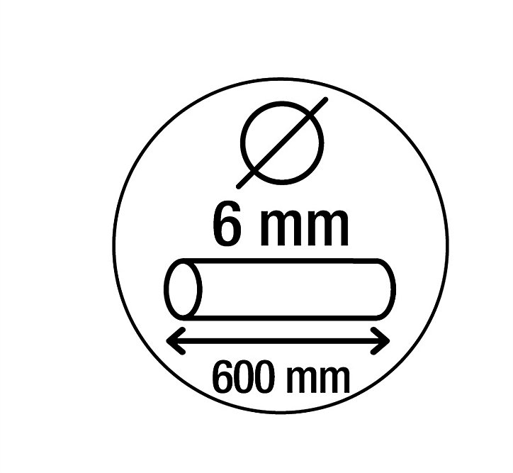 Chaîne antivol Smith & Locke Noir 60 cm