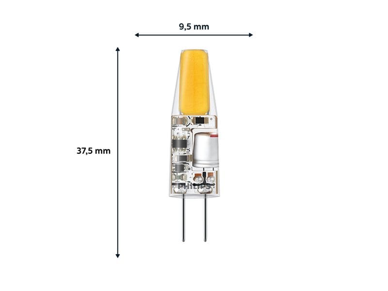 Philips LED Lampe 1.8W (20W), G4, 200 lm, 2700K, Warmweiss Leuchtmittel