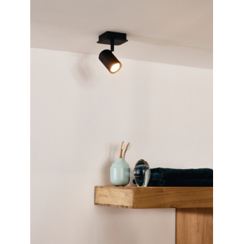 Lucide badkamer spot Lennert IP44 zwart