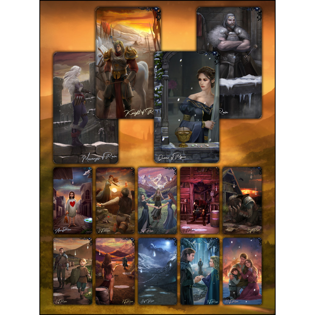 Arcanya Tarot - Les Mornes Plaines, Kickstarter Edition
