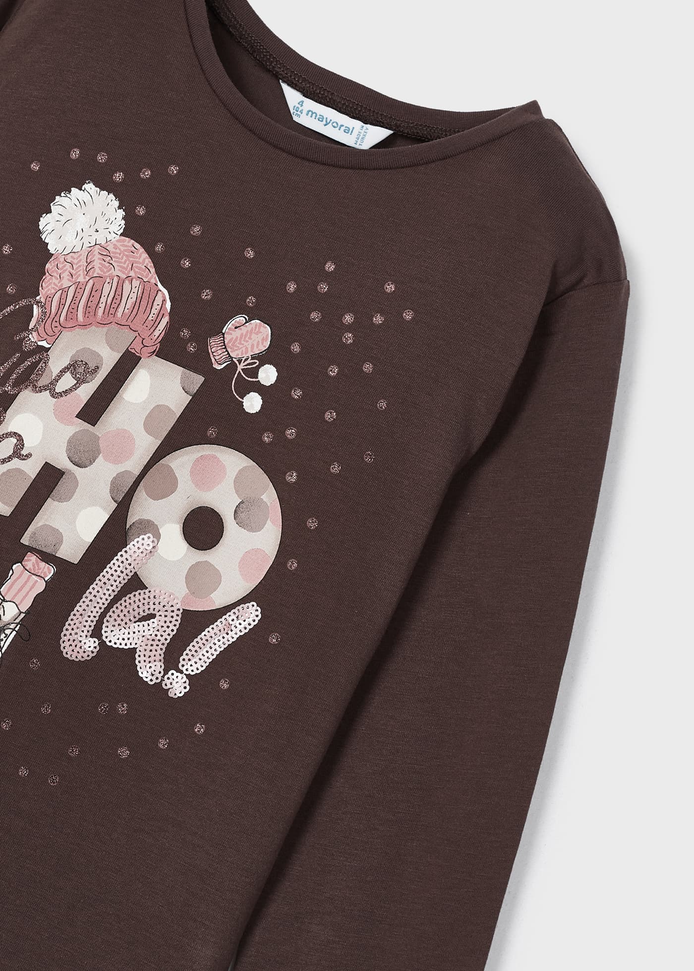 Camiseta estampada Better Cotton para meninas