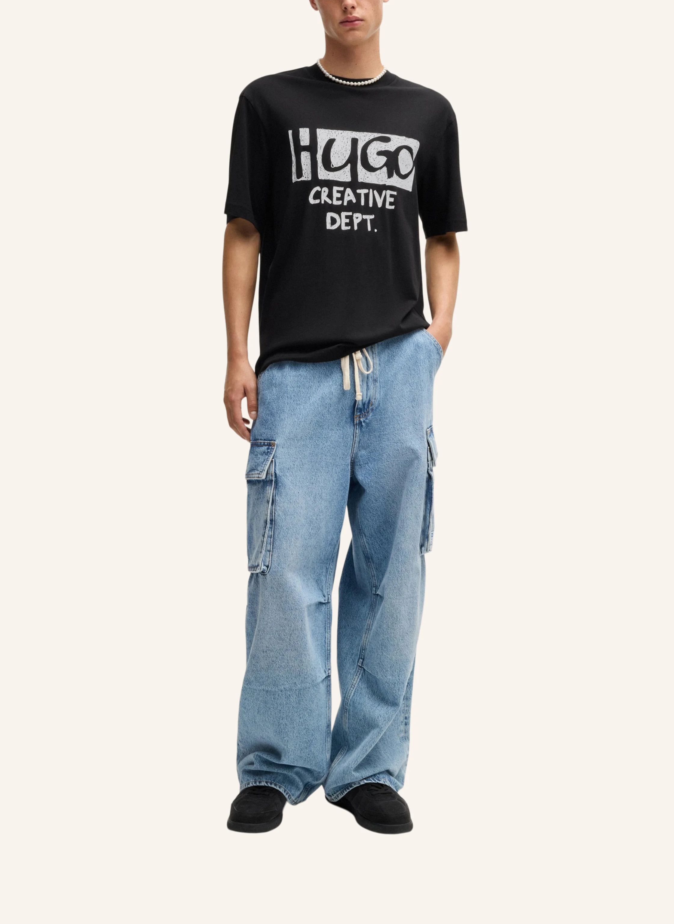 HUGO T-Shirt NUGOCREA Regular Fit