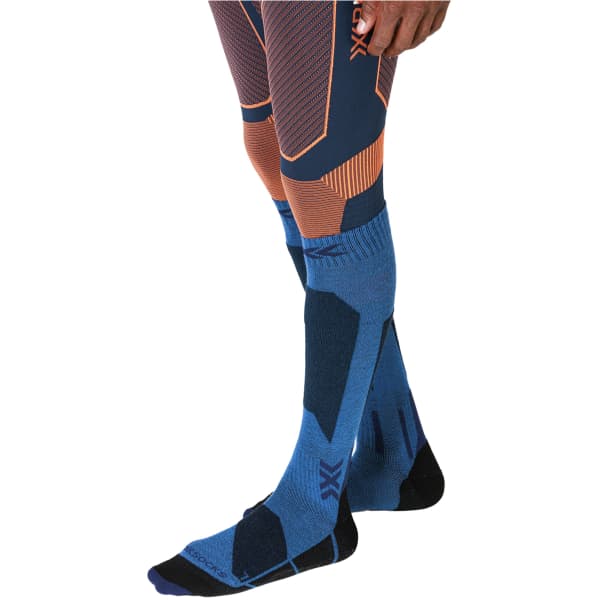 Chaussette de ski X-SOCKS SKI DISCOVER OTC BLUE BLOSSOM/MARINE