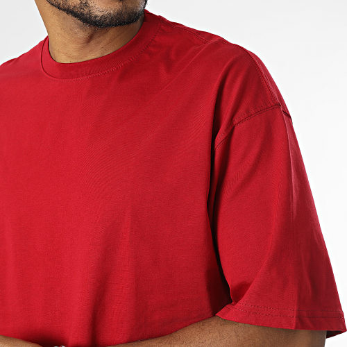 Tee Shirt Oversize Large Rouge
