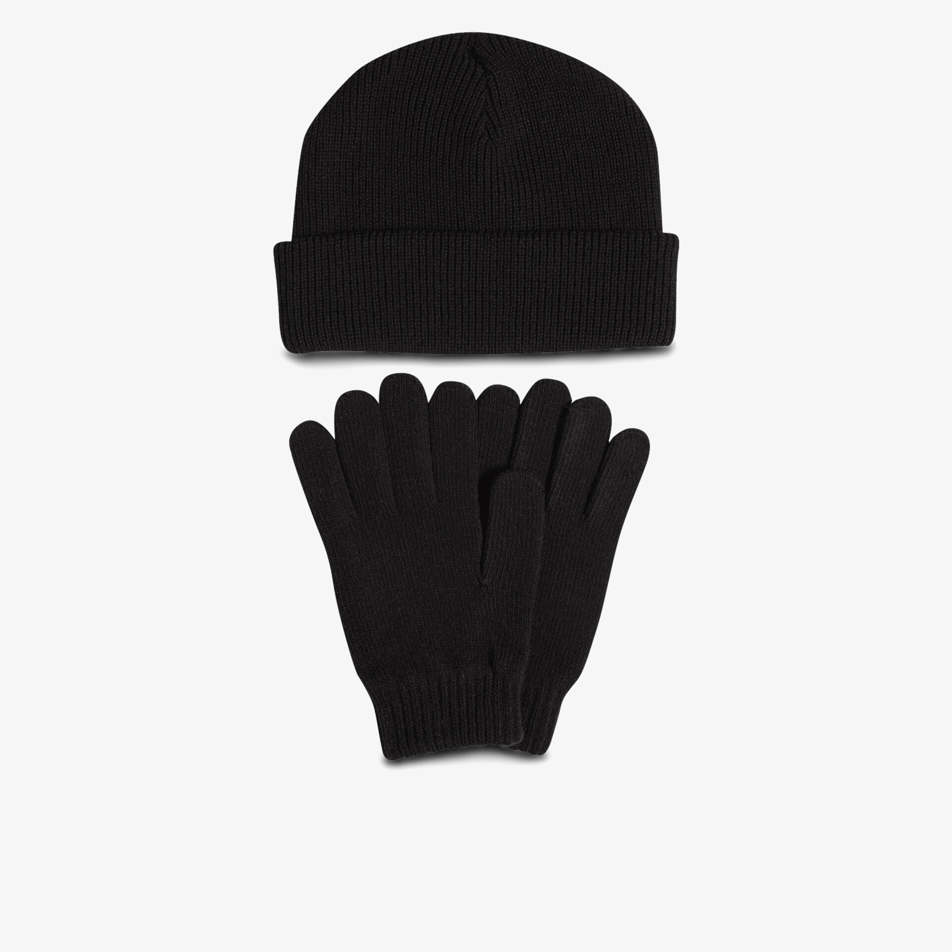adidas Glove Set Mütze + Handschuhe schwarz