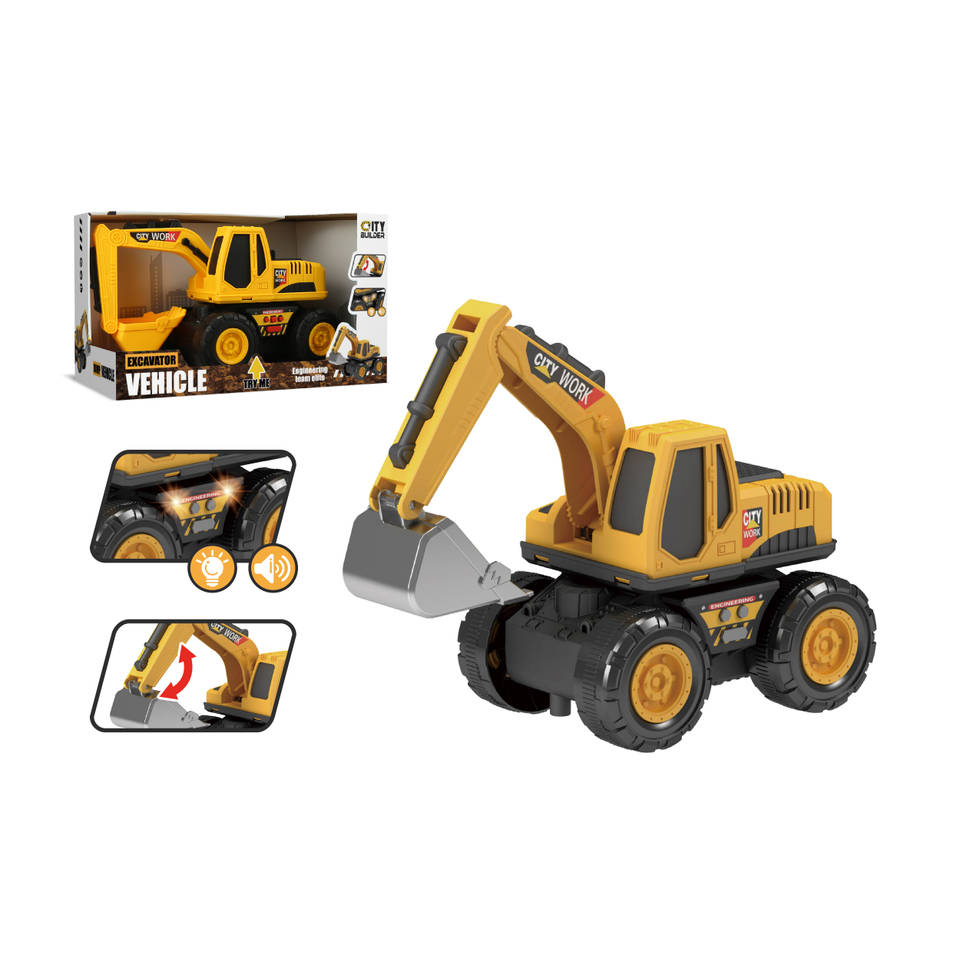 City Work graafmachine bouwvoertuig