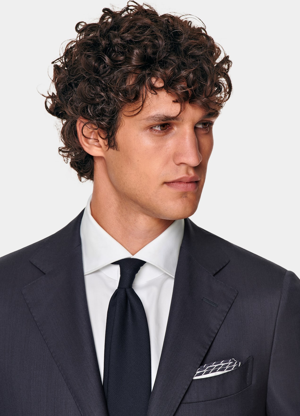 Costume Lazio coupe Tailored bleu marine