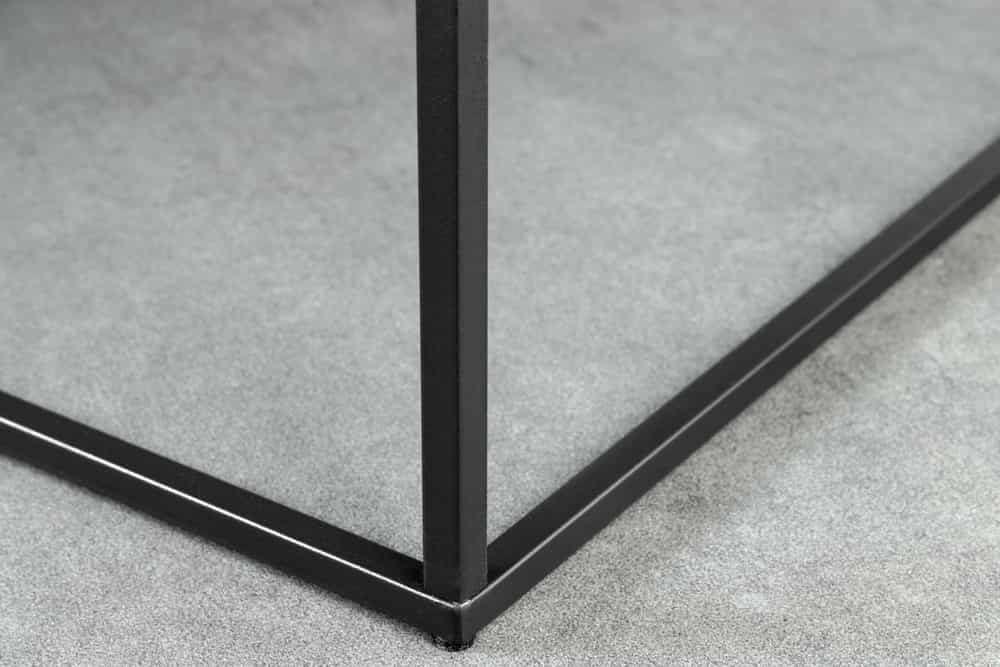 Moderner Couchtisch ARCHITECTURE 60cm graphit Metallgestell