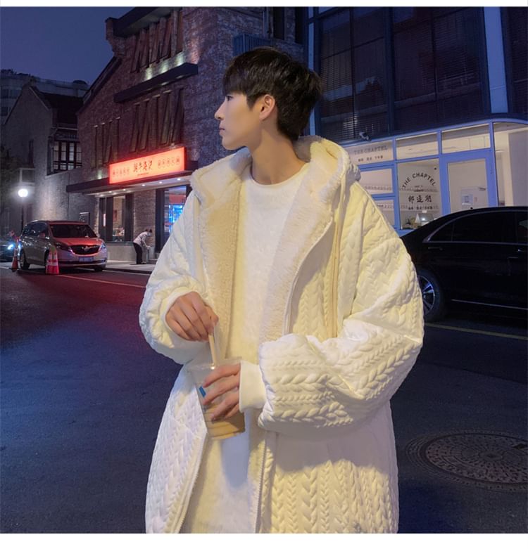 Trimecca - Effen oversized hoodie met rits