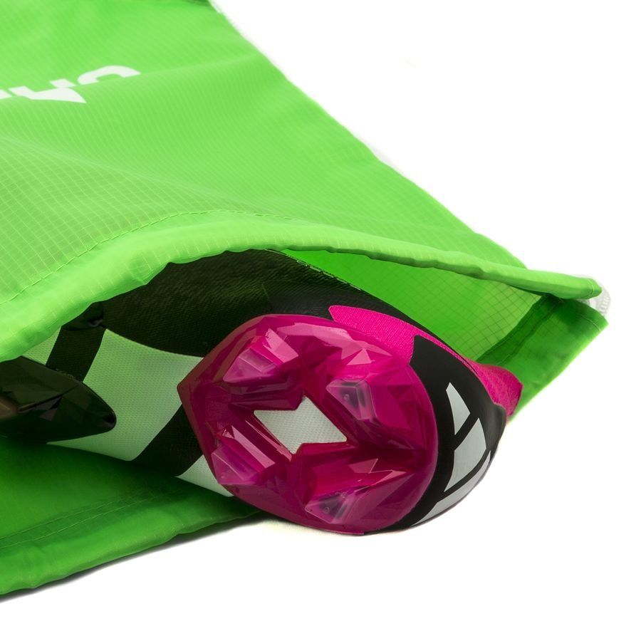 Unisport Sac à Chaussures - Vert/Blanc Recyclé