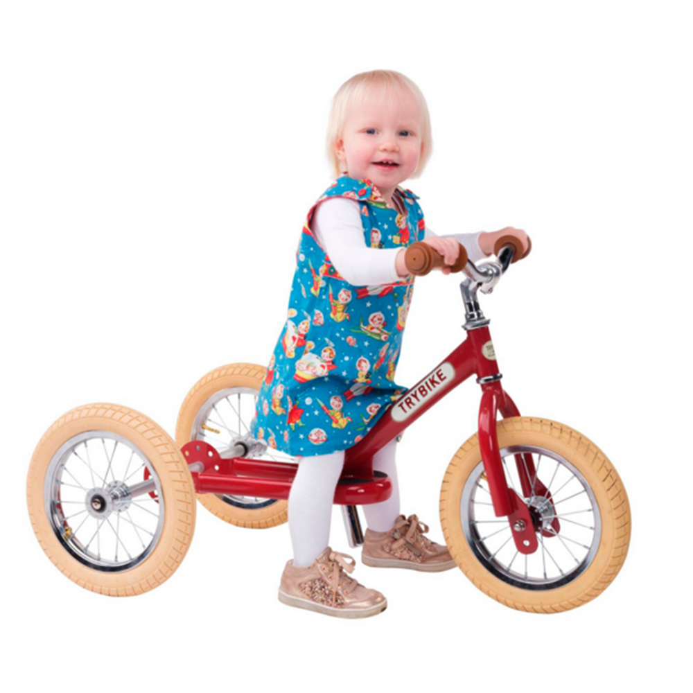Køb Trybike in Steel 3 Wheels Vintage Red | Luksusbaby