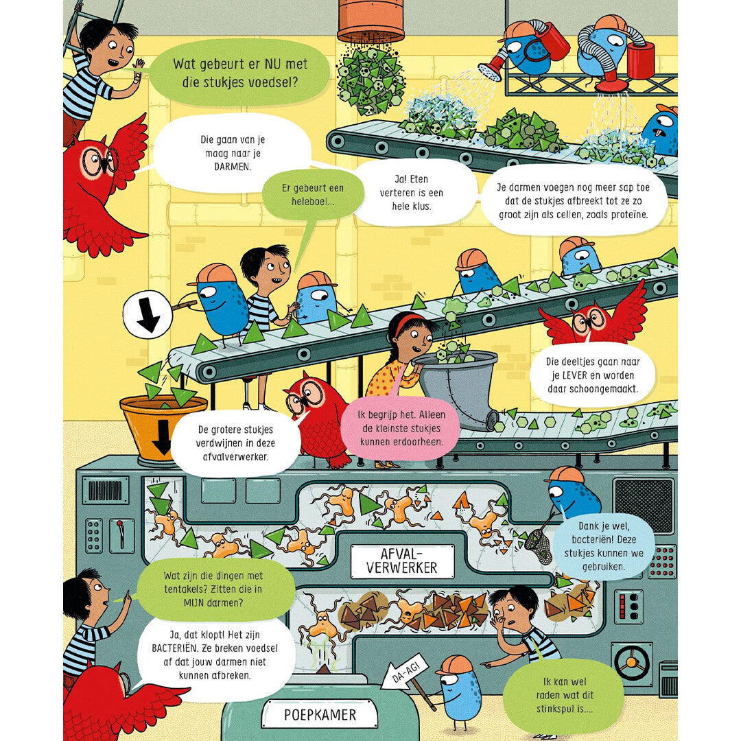 Uitgeverij usborne je lichaam en hoe het werkt