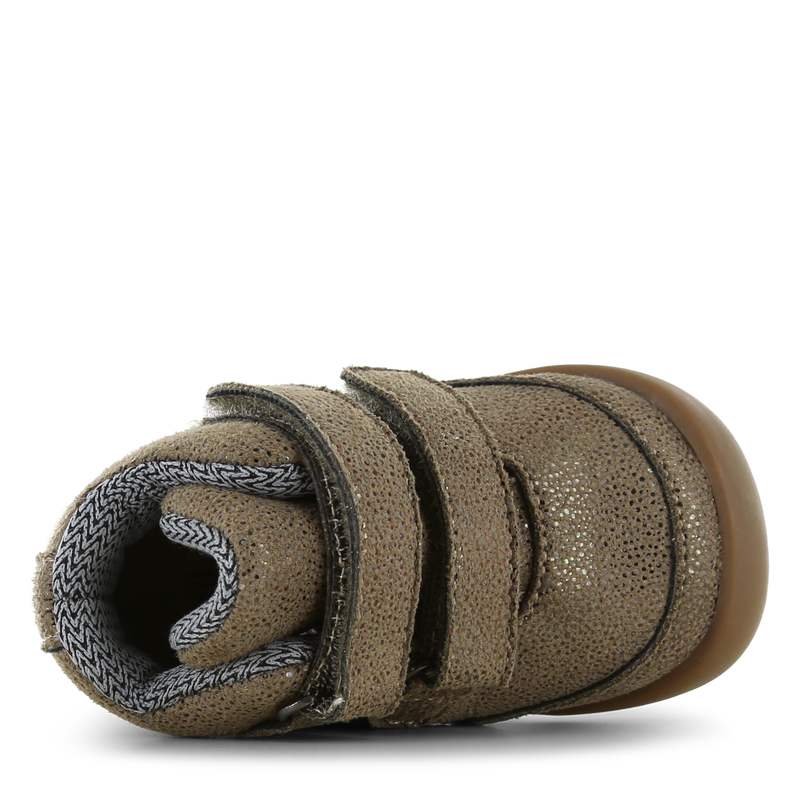 Shoesme Water-Proof bronzen bootie  | Meisjes schoenen