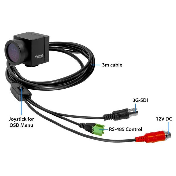 Marshall Electronics CV504-WP Mini Full HD Camera