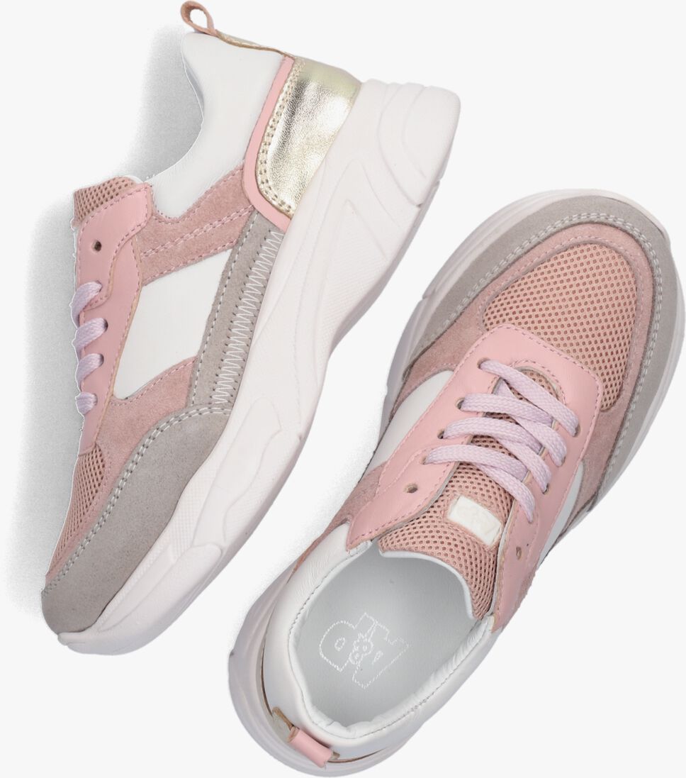 APPLES & PEARS roze apples & pears lage sneakers b0011500
