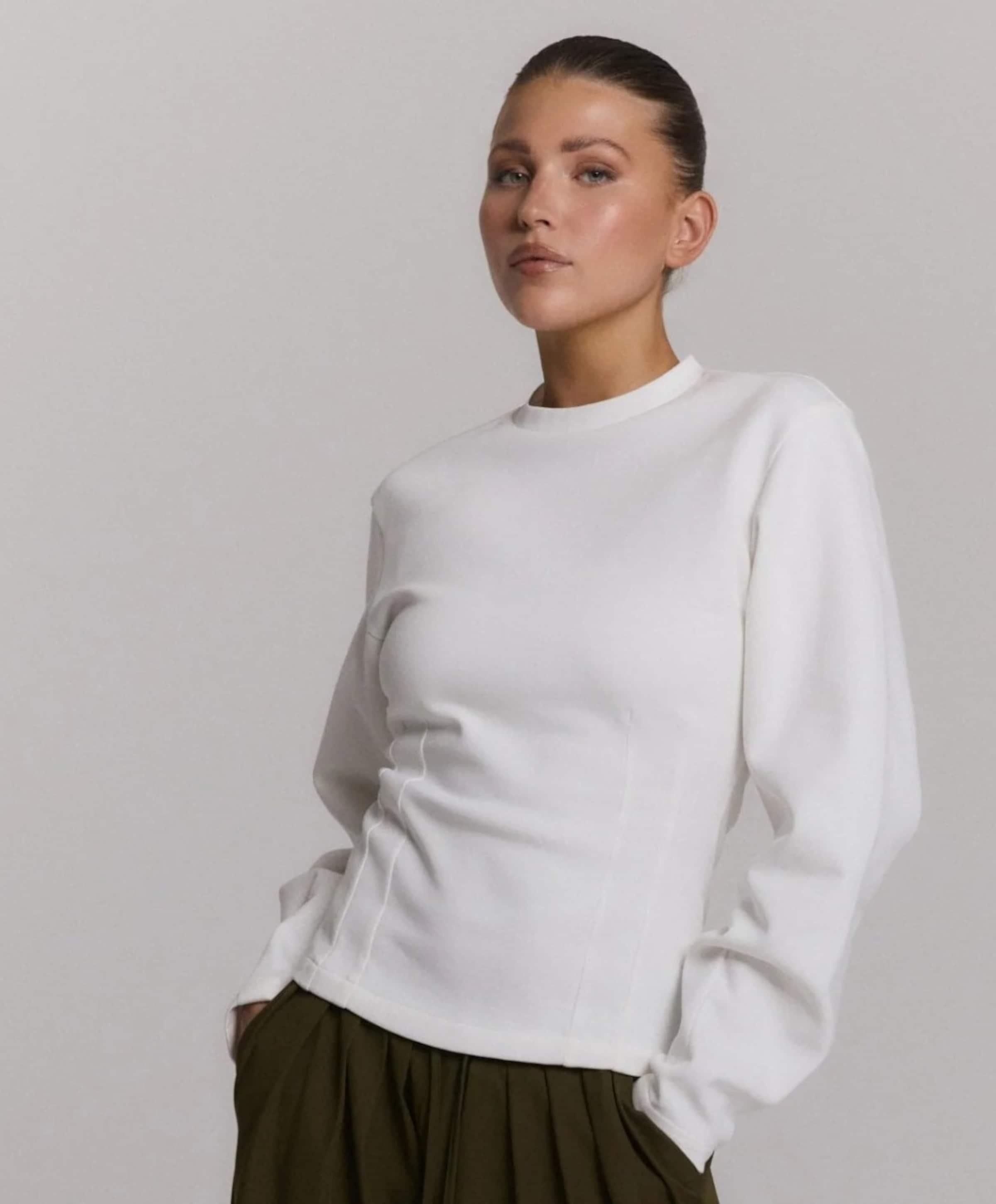 Refined Department Dames longsleeve ecru