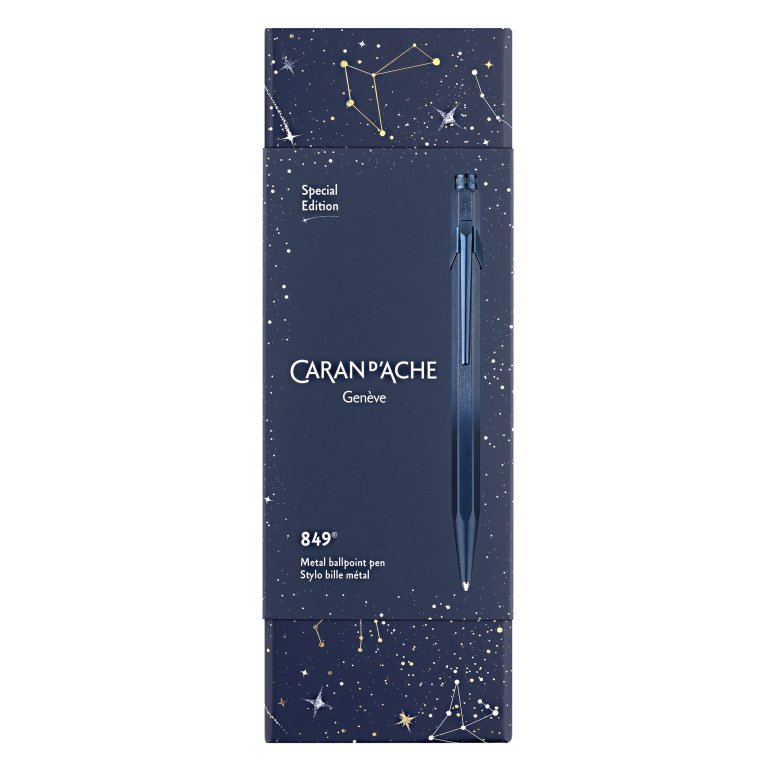Caran d'Ache Kugelschreiber 849 Cosmic Blue
