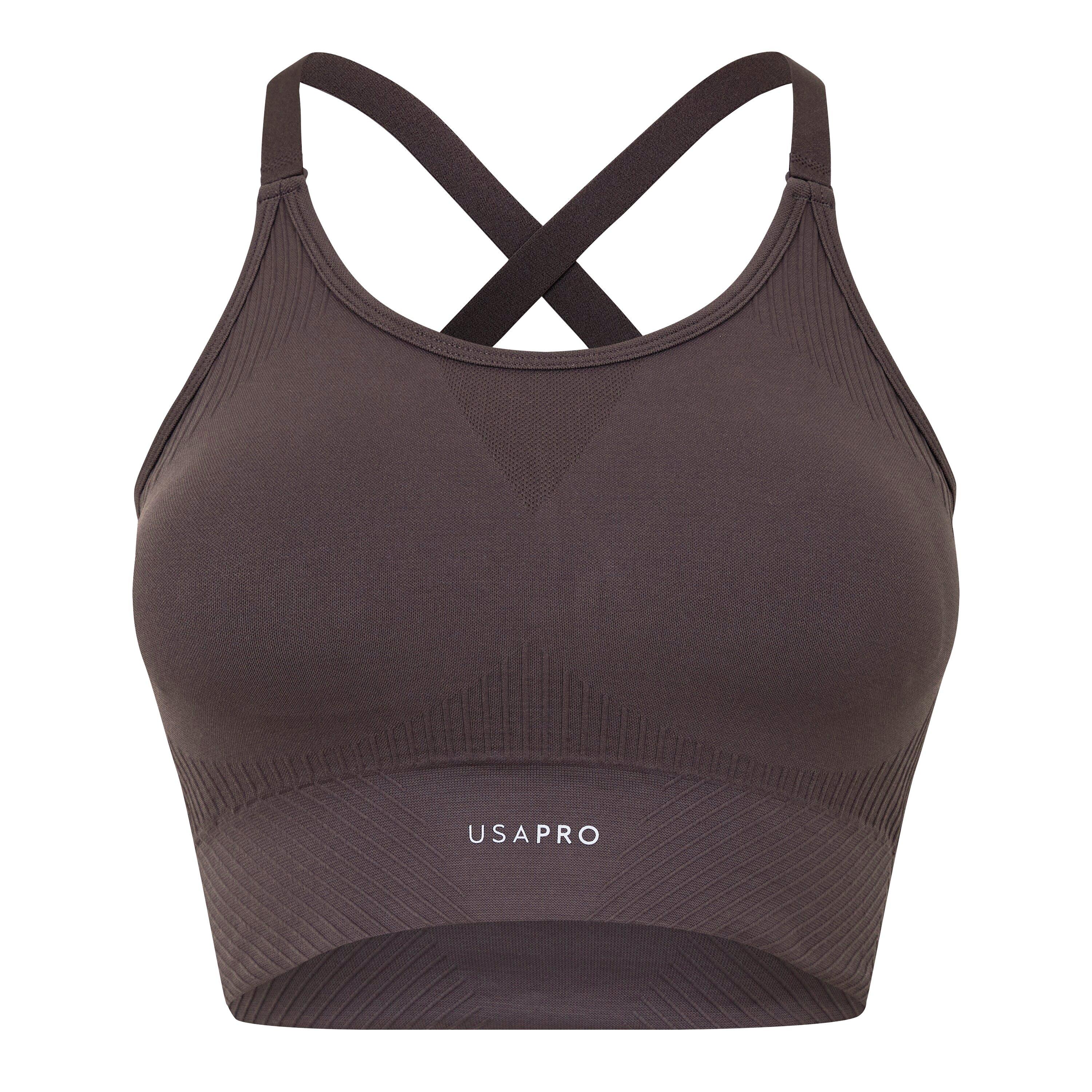 USA Pro UP Seamless Adjustable Sports Bra