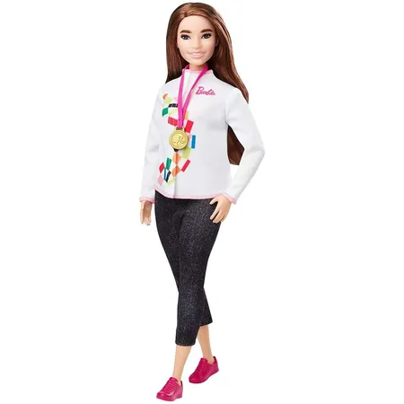 Barbie Olympic Games Tokyo 2020 Skateboarder-Puppe mit Outfit
