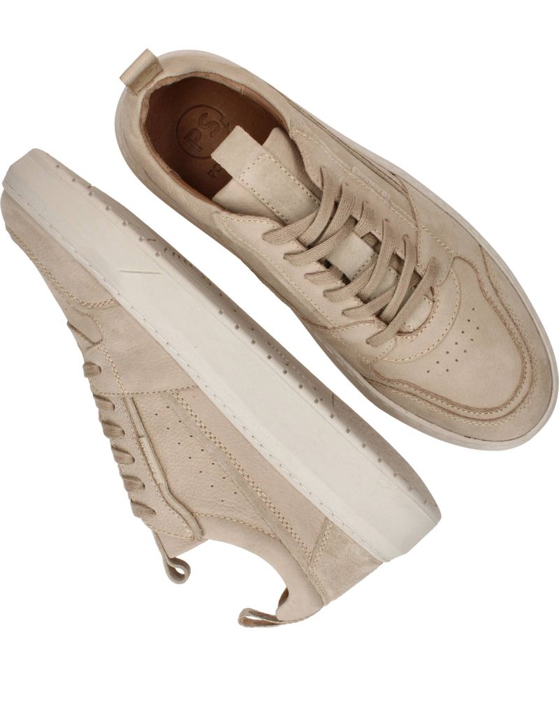 PS Poelman Sneakers Beige Heren