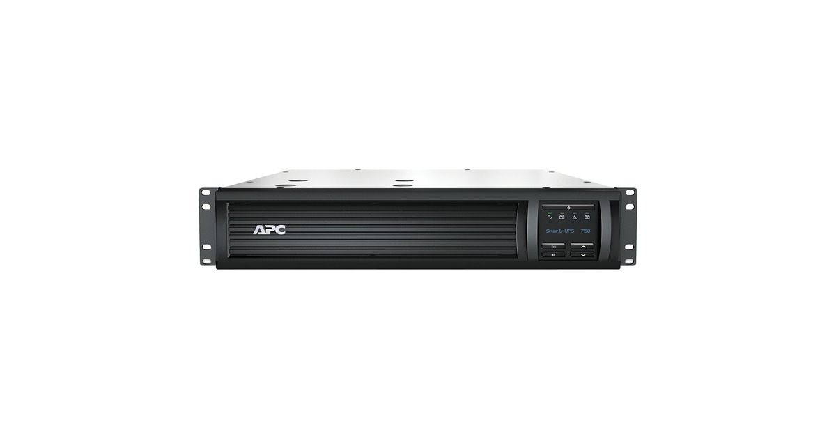 APCSmart-UPS 750VA LCD RM 2U 230V met SmartConnect ups  (Zwart)