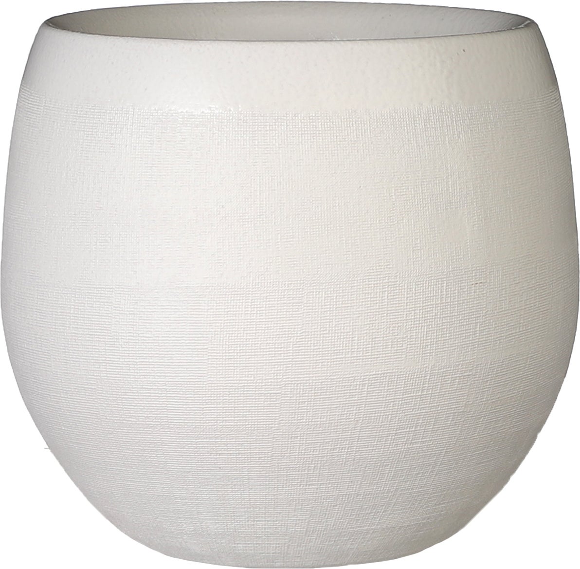 Mica Decorations bloempot Douro wit D 20 H 18 cm