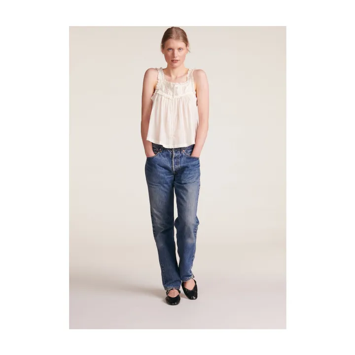 BELLEPIECE Top Marisol Dentelle | Ivoire