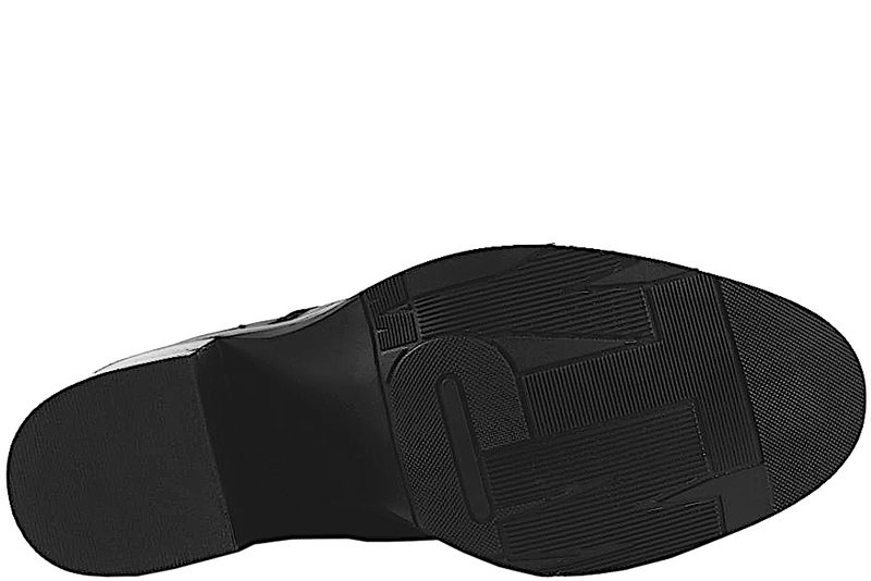 TOMMY HILFIGER ZIP HIGH FEEL BOOT STØVLE I SORT GLAT SKIND