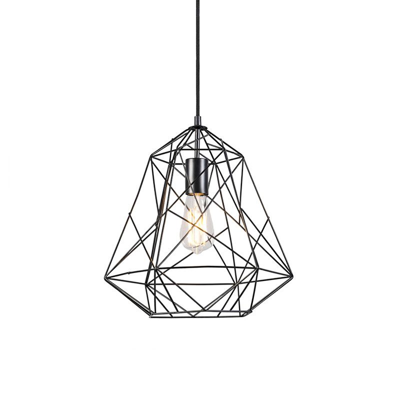 Industriële hanglamp zwart  - Framework Basic
