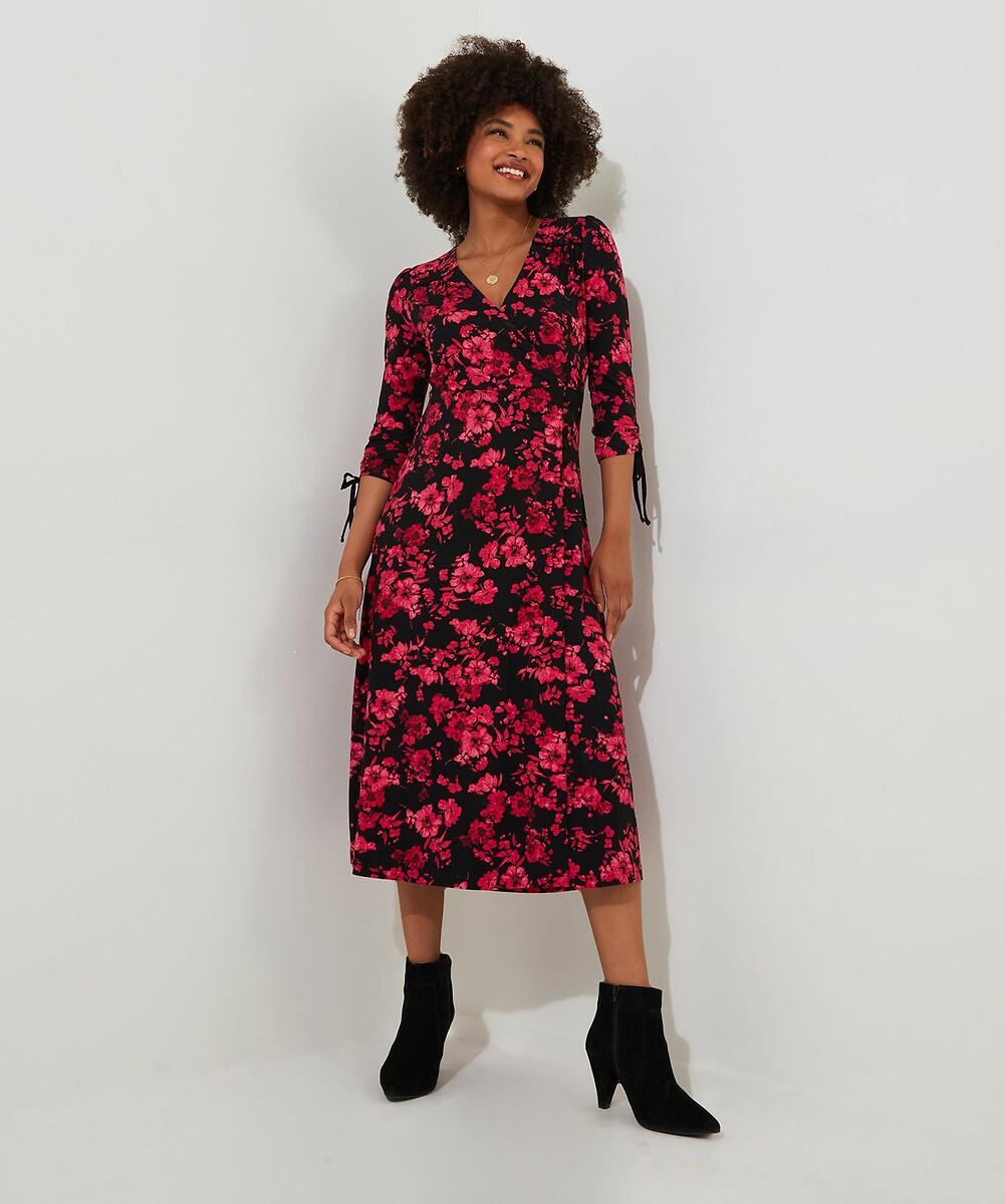 JOE BROWNS<br>Vestido envelope com flores