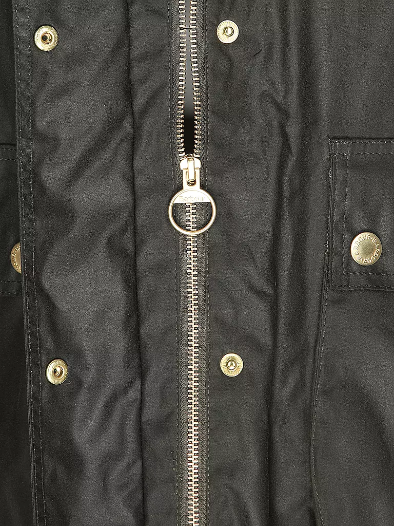 BARBOUR Trenchcoat EBBERSTON braun