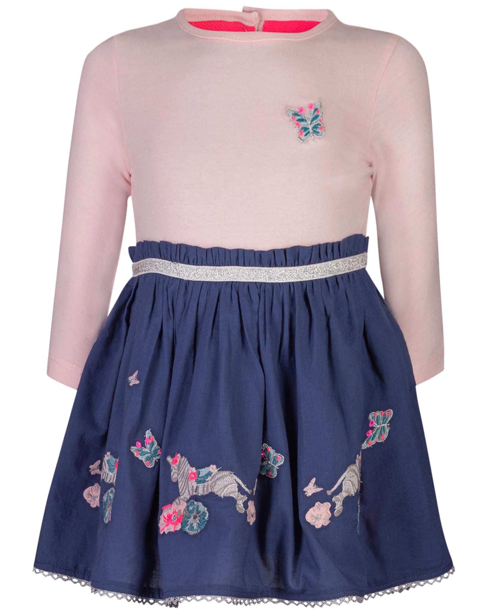 Langarmkleid FJÄRIL in jeans blue