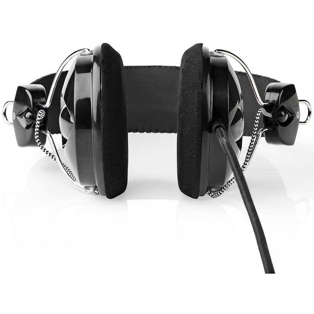 Nedis HPWD1104BK on-ear koptelefoon 3.5 mm zwart