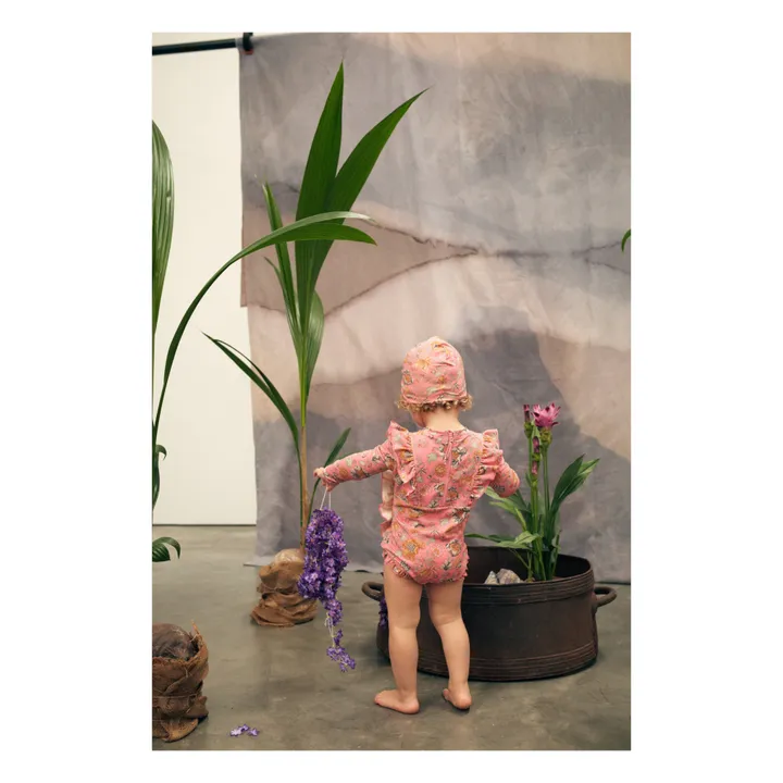 Louise Misha Maillot de Bain 1 Pièce Anti-UV Nylon Recyclé Aurelie | Rose